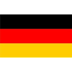 PREMIUM Aufkleber BUNDESREPUBLIK DEUTSCHLAND ohne Wappen BRD Gr�sse: 8,4 x 5,4 cm -- ideal f�rs Auto Motorrad Biker Sticker Autoaufkleber -- mit Schutzlaminat und Transferfolie -- Made in Germany -- Sehr lange Haltbarkeit !!
