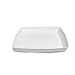 White Square Plastic Serving Tray 12-inch