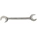Martin 3728 Forged Alloy Steel 1-11/16" x 1-11/16" Opening 15 and 60 Degree Angle Hydraulic Wrench, 16.50" Overall Length, Chrome Finish