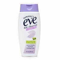 SUMMER'S EVE Bath & Shower Gel for Sensitive Skin-White Pear & Water Lily-12 oz