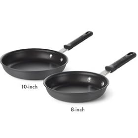 Calphalon Everyday 8-In and 10-In Nonstick Omelet 2-Pc Set CT138890PWR by Calphalon