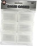 6 Pak Clear Gameboy Advance GBA SP Protective Game Cartridge Cases