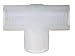 Schott Pipe Tee, Schedule 80, PVC, 1in. NPT(F)