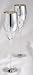 10" CHAMPAGNE FLUTES - PAIR OF SILVER CHAMPAGNE FLUTES