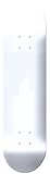 Blank 7.5" Skateboard Deck (WHITE) Plus griptape