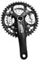 ACTION CRANKSET MT SHIMANO M532 DEORE 44T 175 BLACK 2PC
