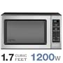 Whirlpool Gold : GT4175SPS 1.7 Cu. Ft. Countertop Microwave Oven 1200 Watts - Stainless Steel