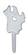 Silhouette Ghost Cupcake Picks - Set of 12