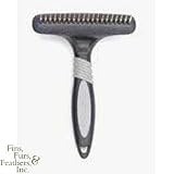 Coastal Pet Evolution Undercoat Rake Dog Grooming Tool with 20 Long Rotating Pins