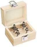 218flJ%2B44jL. SL160  Roman Carbide 4pc Roundover 1/4 Shnk Steelex Router Bit Sets