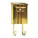 Solar Group Inc D,&Atilde;&copy;l&Atilde;&copy;gance Brass Finish Vertical Mailbox - DSVS0020/DSVS0020