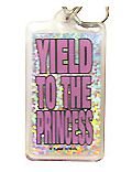 Princess Yield Key Chain Ring