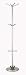 Adesso Quatro Umbrella Stand /Coat Rack, Champagne Steel