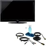 Toshiba 46UX600U 46 1080p Full HD 120 Hz LED TV, with Basic Accessory Kit (2 HDMI Cables, 1 RGB Cable, 1 Audio Cable, Plasma / LCD Clean Kit)