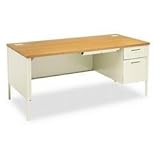 IMAGE OF Metro Classic P3265RML Steel Right Single Pedestal Desk