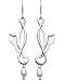 Kit Heath Art Nouveau Fan & Pearl Drop Earrings