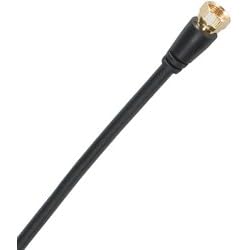 F To F Coaxial Cable 6 ft. Gold Plated by Parts Express