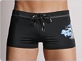 Review   / Diesel Banzai Swim Trunks Black