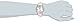 Timex Women's T2P1222M Pink Metallic Lizard Patterned Leather Strap Watch