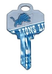 Detroit Lions Schlage SC1 House Key