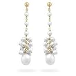 14k Yellow Gold Freshwater Pearl Dangling Earrings