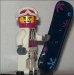 Lego Minifigures series 3: SnowboarderIMAGE
