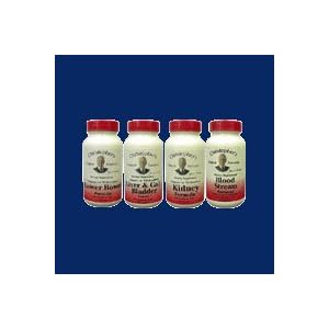 Dr. Christopher Herbal Cleansing Kit- Detox Herb Supplements: 4 Bottles Each Of: Lower Bowel Formula & Liver & Gall Bladder Formula- 2 Bottles Each of Kidney Formula & Bloodstream Formula