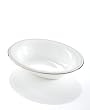 Martha Stewart Collection with Wedgwood "French Knot" Open Vegetable Bowl in Silver, 9.75"
