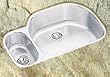 Elkay ELUH322110L Lustertone 32" x 21" Double Bowl Undermount Kitchen Sink Stain