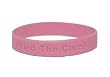 Find the Cure Pink Breast Cancer Awareness Wristband