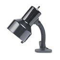 Catalina Lighting W1400BLK Clip-on flexible 6 gooseneck lamp with metal shade, black