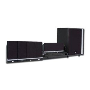 Electronics: LG LHT764   Home theater system   5.1 channel   silver, glossy black