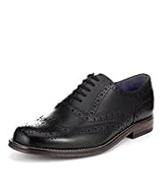 Autograph Leather Layered Sole Brogue Shoes