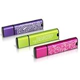 1GB Store-It USB 2.0 Flash Drive Tattoo Collection 3 Pack