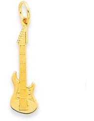 14k Gold Guitar Charm