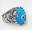 Antique Style Evil Eye Ring