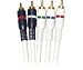 Steren Python - Video / audio cable - component video / audio - RCA (M) - RCA (M) - 5...