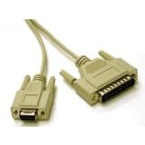 Cables To Go 6FT NULL MODEM CABLE-DB25M DB9F ( 03019 )