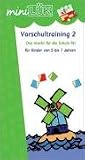 miniL&Uuml;K Vorschultraining: mini L&Uuml;K, &Uuml;bungshefte, Vorschultraining: Schulreifetraining f&uuml;r Vorschulkinder: HEFT 2 - Heinz Vogel, Michael Junga