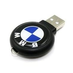 4Gb BMW USB Flash Memory Key Chain - BMW Memory Stick Thumb Drive 4G