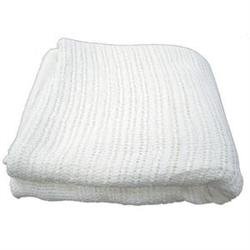 Thermal 100% Cotton Blanket White 66 X 96