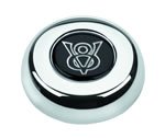 Grant 5682 V-8 Chrome Horn Button