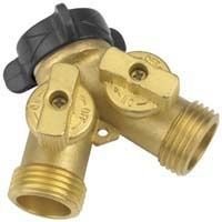 Gilmour 13 Brass 2-Way Connector