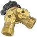 Gilmour 13 Brass 2-Way Connector