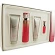JUST ME by Paris Hilton for Women 4-PC GIFT SET- EAU DE PARFUM SPRAY 3.3 OZ & BODY LOTION 3 OZ & SHOWER GEL 3 OZ & 1.17 MINI EDP SPR