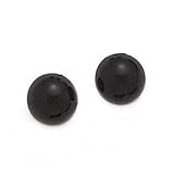 14k Gold & Black Onyx Small Stud Earrings- 6mm