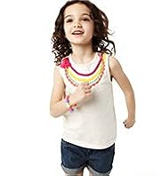 Pure Cotton Floral Appliqué Vest Top