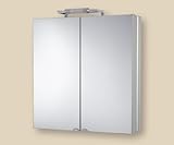SPIEGELSCHRANK SS KONTURALU ALUMINIUM B65 X H72,5 X T16