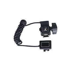 Adorama Off-Camera TTL Coiled Flash Cord for All Olympus Digital SLR Cameras, with Flash Tilt Capability, Extends to 3'