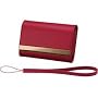 Sony LCS-THP/R Soft Leather Carrying Case for Sony DSC-T Series Digital Cameras (Red)
